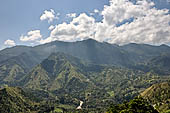 Sulawesi - The mountain range of Enrekang.