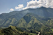 Sulawesi - The mountain range of Enrekang. 