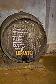 Jerez de la Frontera, Bodega Gonzales-Byass, cantina Lepanto dove si invecchia il Brandy Solera Gran Reserva Lepanto.