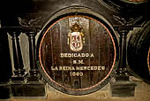 Jerez de la Frontera, Bodega Gonzales-Byass, cantina Los Reyes, dedicata alla famiglia reale spagnola.