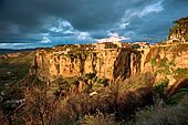 Ronda, la falesia col ponte nuovo. 