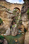 Ronda, la Ciudad. Il ponte Viejo. 