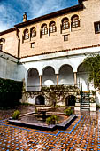 Seville, Real Alczar. The Troy Garden, here was the first plant labyrinth of the Alczar