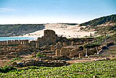 Tarifa, il sito archeologico di Baelo Claudia. La zona portuale. 