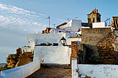 Arcos de la Frontera, dal Mirador de Abates guardando indietro verso la chiesa di San Pietro