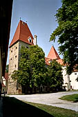 Bassa Austria, gita in bici lungo il Danubio, il Castello di Orth au der Donau. 