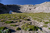 Austria Alti Tauri salita al Gross Glokner, Wasserfall winkel. Spettacolari viste del Gramsgrube