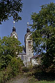 Austria Carinzia, Klagenfurth. Il duomo gotico di Maria Saal. Una delle chiese fortiificate che venivano erette nel XV sec per difendere i cimiteri dalle incursioni dei turchi. 