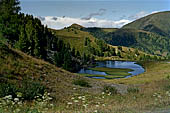 Austria, Carinzia. Monti del Nock. Escursione al Windbensee.  Abbandoniamo il Windbensee per risalire al Glockenhutte.