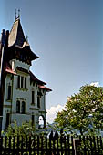 Austria, Carinzia. Klagenfurth. La casa in cui abit Gustav Mahler durante la sua permanenza sul Worthersee. 