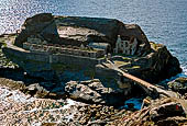 Penisola di Crozon, Finistère. Forte dei Cappuccini. 