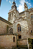 Dinan, Bretagna. Basilica del Saint-Sauveur.