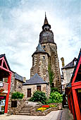 Dinan, Bretagna. Tour de l'horloge