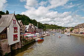 Dinan, Bretagna. La valle del fiume Rance. 