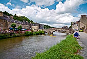 Dinan, Bretagna. La valle del fiume Rance. 