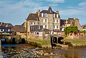 Finistère, Landerneau, Pont de Rohan. 