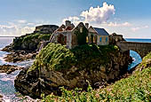 Finistère, Plougonvelin. Il Forte Bertheaume, l'isolotto del guardiano. 
