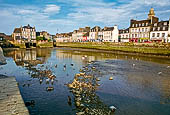 Finistère, Landerneau, Pont de Rohan. 