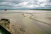 Mont Saint Michel, La baia vista dalla Tour du Nord.