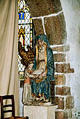 Mont Saint Michel, la Chiesa di St Pierre, la chiesa del villaggio.