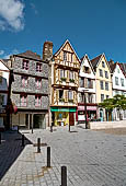 Morlaix, le case a lucernario.