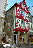 Morlaix, le case a lucernario. 