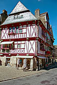 Morlaix, le case a lucernario.