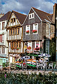 Morlaix, le case a lucernario.