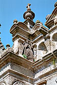 Il complesso parrocchiale, enclos, di Saint Thgonnec. Dettaglio della porta trionfale. 