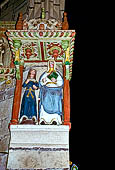 Il complesso parrocchiale, enclos, di La Roche Maurice. Jub della chiesa di Saint-Yves. Sant'Anna. 