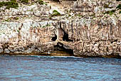 In battello per la grotta di Nettuno. La grotta del teschio. 