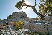 Supramonte. Il nuraghe Mereu. 