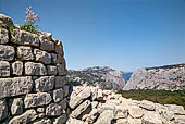 Supramonte di Orgosolo. La gola di 'Su Goroppu' vista dal nuraghe Mereu.