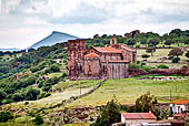 La chiesa di S. Antioco di Bisarcio.