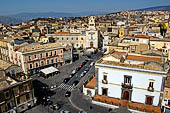 Adrano (Catania) - Panoramic view. 