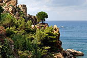 Cefal - the 'Caldura' promontory with the remains of an old tower dating from the xvii c.