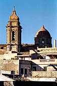 Erice - campanile e cupola della chiesa di San Giuliano