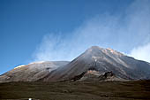 Etna - From Piccolo Rifugio to the Torre del Filosofo. The summit craters: the North East crater.