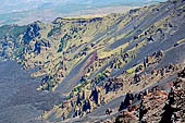 Etna - From Piccolo Rifugio to the Torre del Filosofo. The 