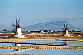 Stagnone di Marsala. Antichi mulini a vento tra stagni e saline.