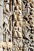 Messina - Il Duomo, il portale centrale (XIV - XVI sec.) 