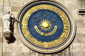 Messina - Il Duomo, campanile, particolare dell'orologio astronomico 