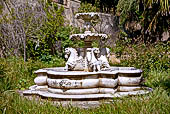 Aidone - Fontana nei pressi del museo archeologico