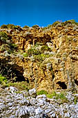 La riserva dello Zingaro, le grotte della Capreria 
