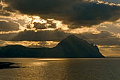 Tramonto dietro Monte Cofano