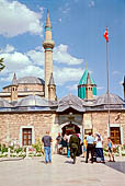 Konya, Mevl�n�  Museum, la porta derviscia, l'ingresso del museo. 