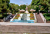 Konya, la fontana all'ingresso della collina Al�ettin. 