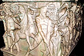 Konya - Archeology Museum, sarcofago romano Sidamara con le 12 fatiche di Ercole (III dC) 
