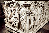 Konya - Archeology Museum, sarcofago con le 12 fatiche di Ercole (III dC) 