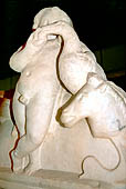 Konya - Archeology Museum, sarcofago romano (III dC), del tipo Sidamara. Dettaglio del coperchio.